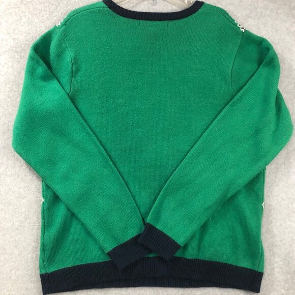 Ugly Christmas Unicorn Size XL Santa Sweater Party Sequin Horn Candy Design 3D - Picture 4 of 8